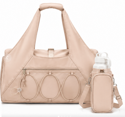 The Studio Carryall™ — Luxury Yoga & Pilates Tote Bag with Mat Holder