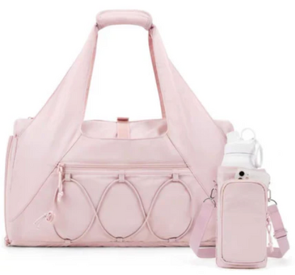 The Studio Carryall™ — Luxury Yoga & Pilates Tote Bag with Mat Holder