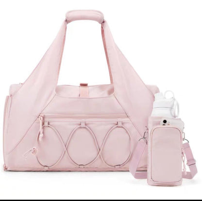 The Studio Carryall™ — Luxury Yoga & Pilates Tote Bag with Mat Holder
