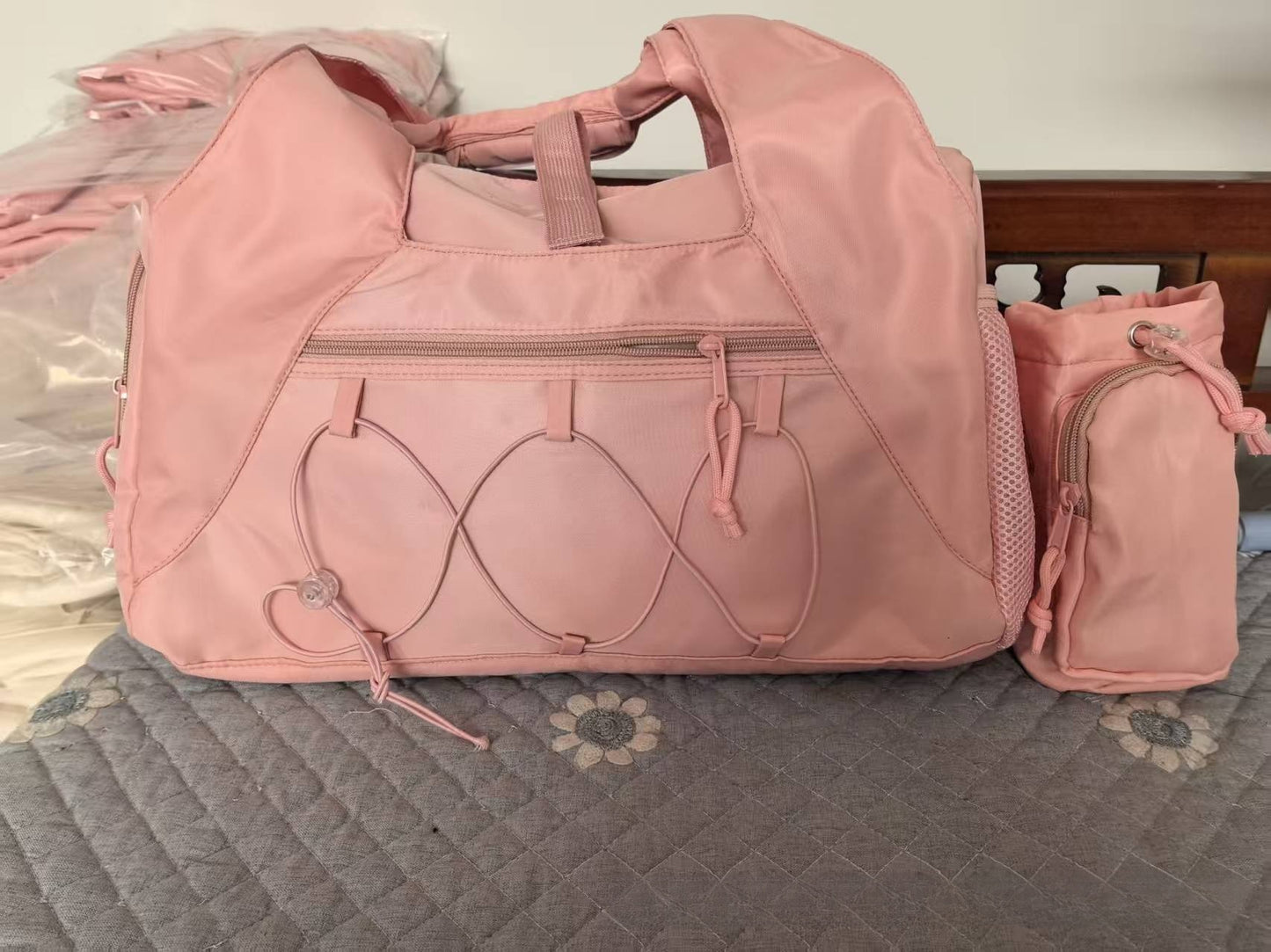 The Studio Carryall™ — Luxury Yoga & Pilates Tote Bag with Mat Holder